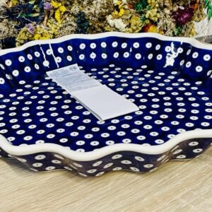 talerz tarta ceramika Boleslawiec