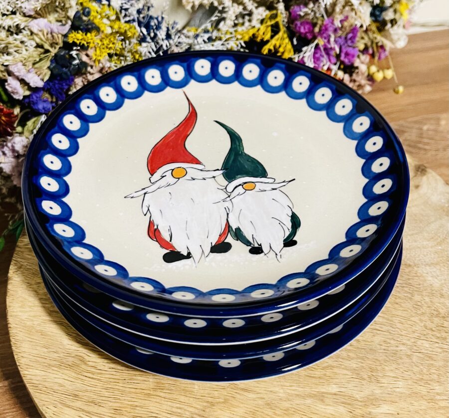 talerz gnom Boleslawiec