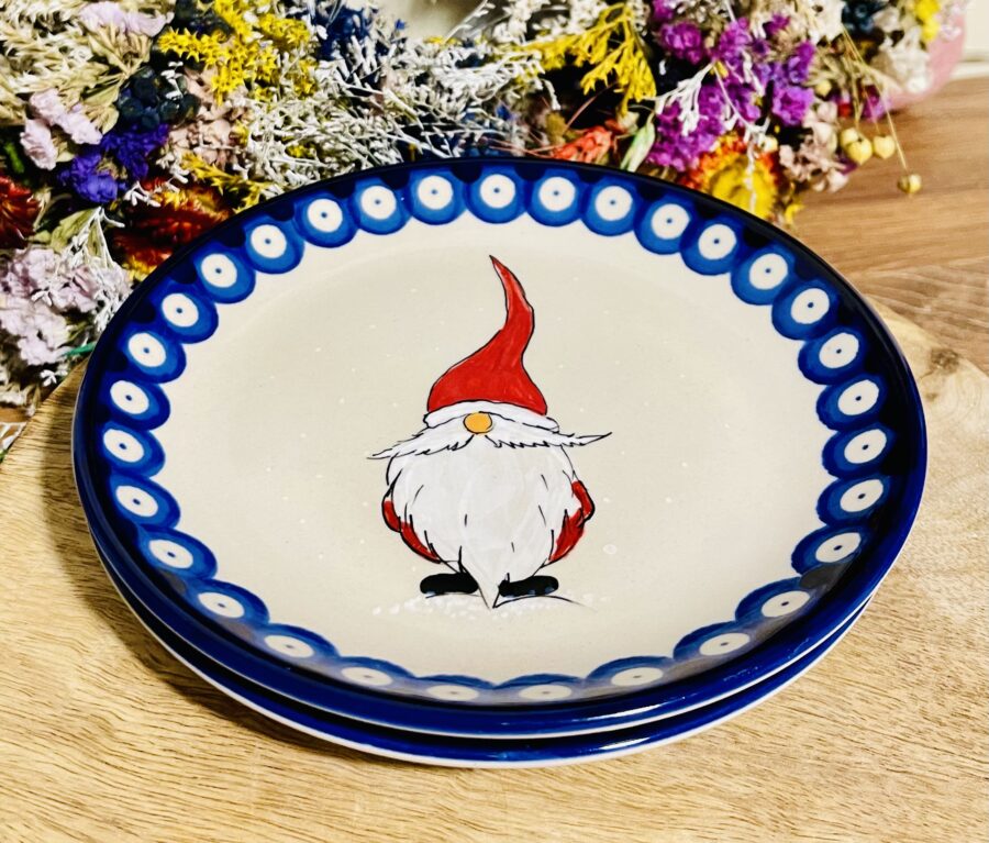 talerz gnom Boleslawiec