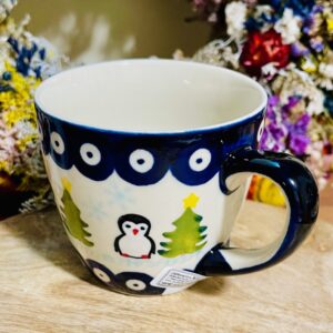 zimowy kubek Boleslawiec