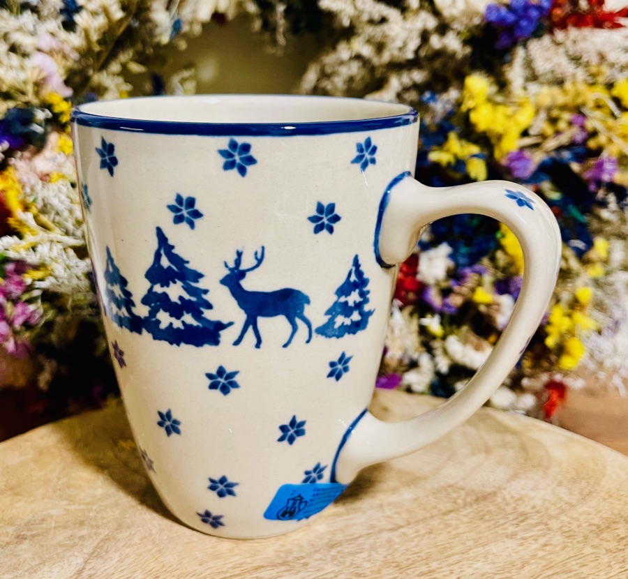 zimowy kubek 300 ml Boleslawiec