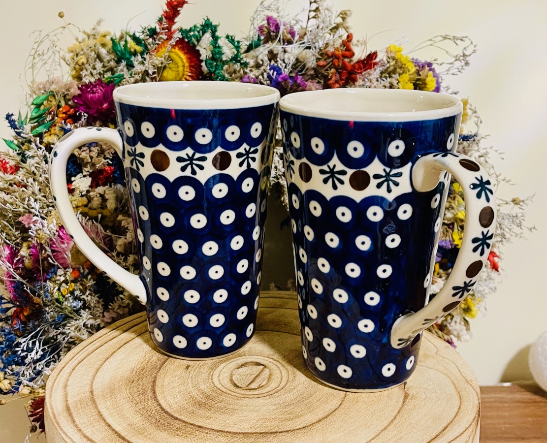 kubek latte Boleslawiec