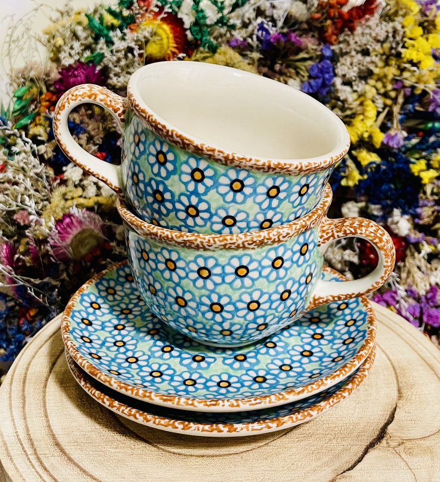 zestaw ceramiczny Boleslawiec
