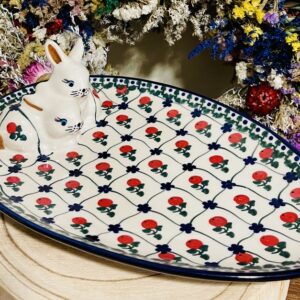 talerz zajac boleslawiec