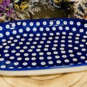 talerz kropka ceramika Boleslawiec