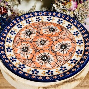 talerz unikat ceramika Boleslawiec