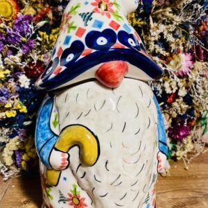 pojemnik gnom ceramika Boleslawiec