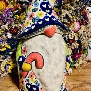 pojemnik gnom ceramika Boleslawiec