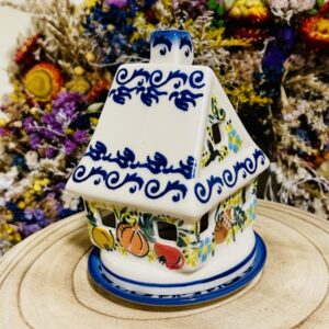 domek lampion ceramika Boleslawiec