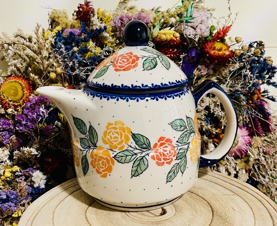 czajnik ceramika Boleslawiec