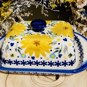 maselnica unikat ceramika Boleslawiec