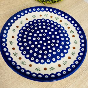 talerz obiadowy ceramika Boleslawiec