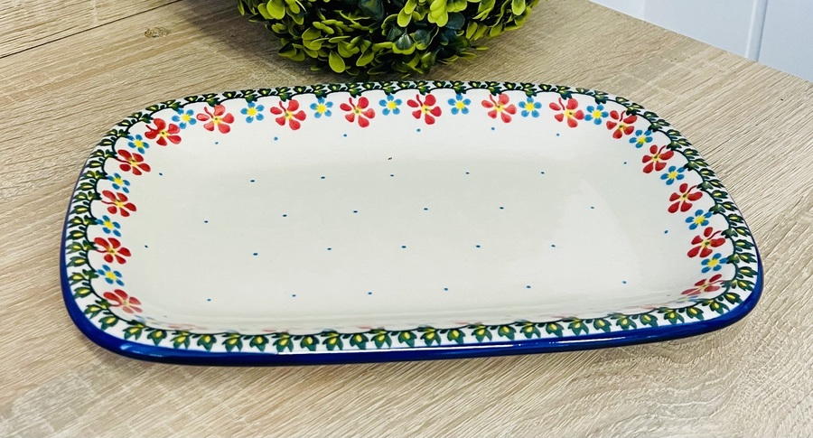 talerz 25 cm ceramika Boleslawiec