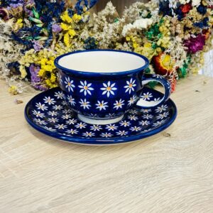 zestaw herbata ceramika Boleslawiec