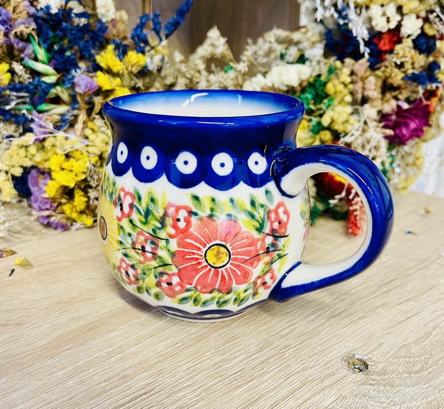 kubek czeski ceramika Boleslawiec