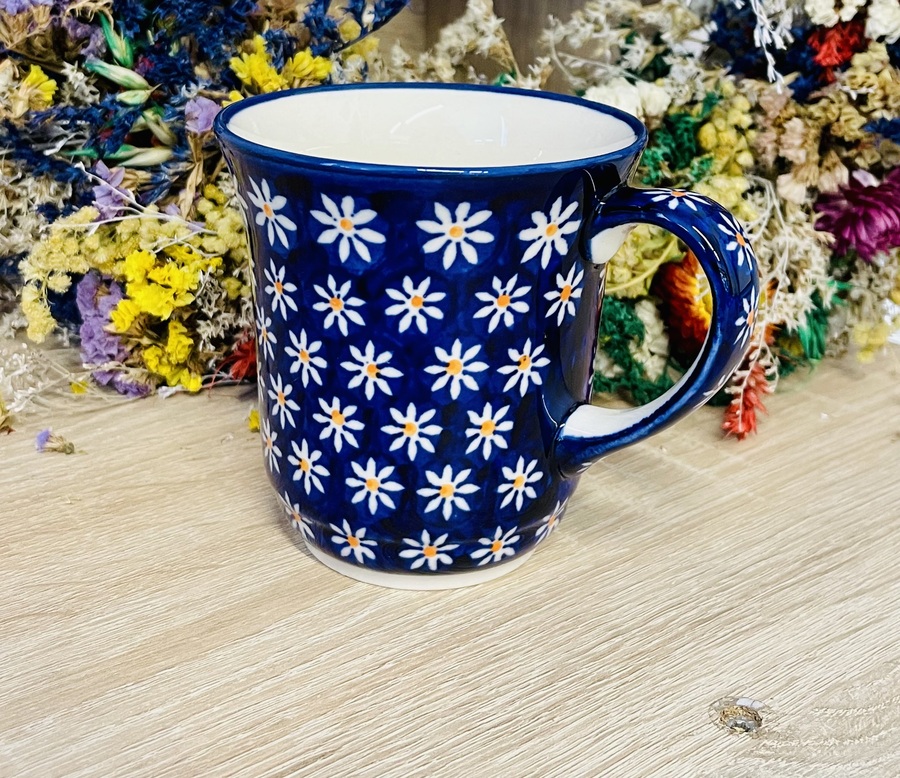 kubek tulipan ceramika Boleslawiec