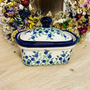 maselnica jagody ceramika Boleslawiec