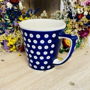 kubek kropka ceramika Boleslawiec