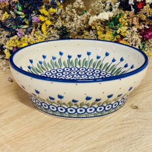 miska na stopce ceramika Boleslawiec