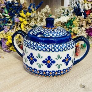 cukiernica 350 ml ceramika Boleslawiec