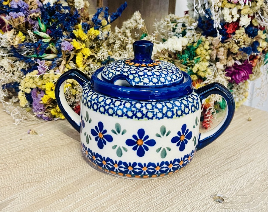 cukiernica 350 ml ceramika Boleslawiec