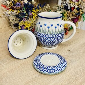 kubek do ziol ceramika Boleslawiec