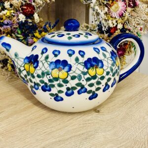 czajnik unikat ceramika Boleslawiec