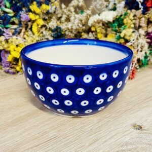 miska kropka ceramika Boleslawiec