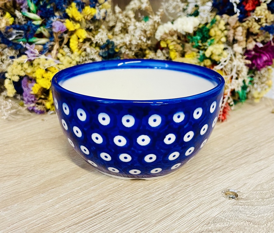 miska kropka ceramika Boleslawiec