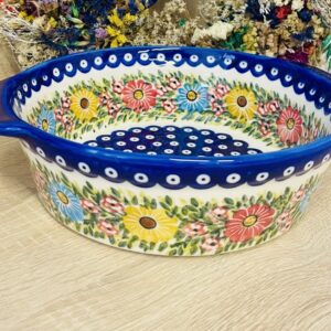 zapiekacz unikat ceramika Boleslawiec