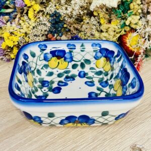 miska bratki ceramika Boleslawiec