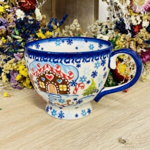 kubek swieta ceramika Boleslawiec