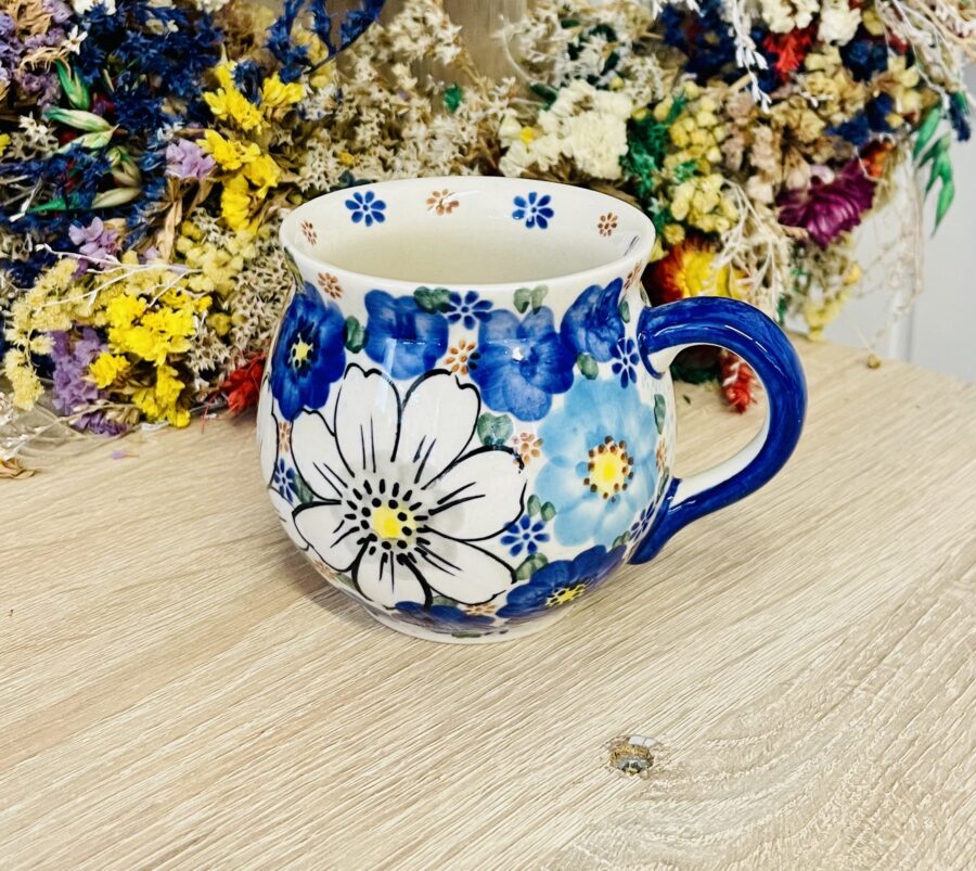 kubek unikat ceramika Boleslawiec