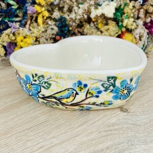 miska serce ceramika Boleslawiec