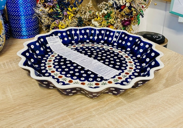 tarta ceramika Boleslawiec