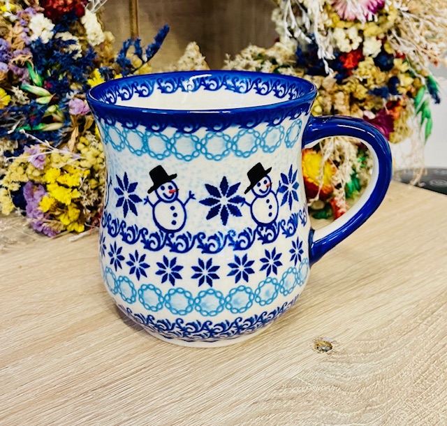 kubek unikat ceramika Boleslawiec