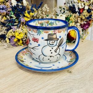 kubek unikat ceramika Boleslawiec