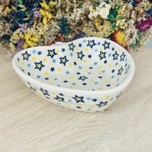 miska serce ceramika Boleslawiec