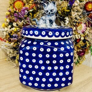 pojemnik dla kota ceramika Boleslawiec