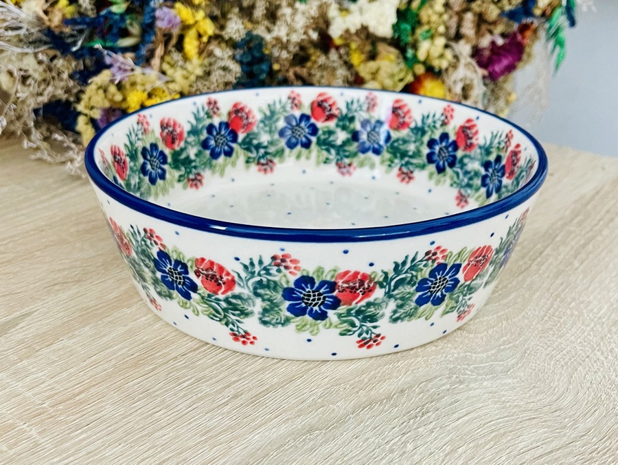 miska wianek ceramika Boleslawiec