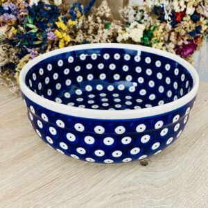 miska kropka ceramika Boleslawiec