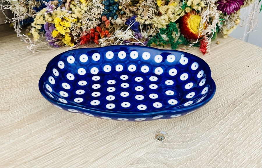 miska kropka ceramika Boleslawiec