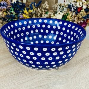 miska kropka ceramika Boleslawiec