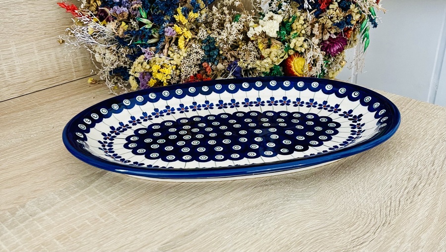 talerz 166A ceramika Boleslawiec