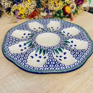 talerz na jajka Ceramika Boleslawiec