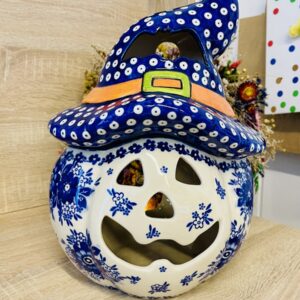 dynia w kapeluszu ceramika Boleslawiec