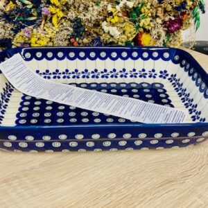 zapiekanka 166A ceramika Boleslawiec