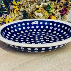 talerz kropka ceramika Boleslawiec