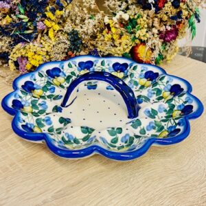 talerz na jajka ceramika Boleslawiec