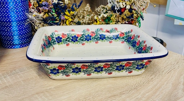 zapiekanka wianek ceramika Boleslawiec